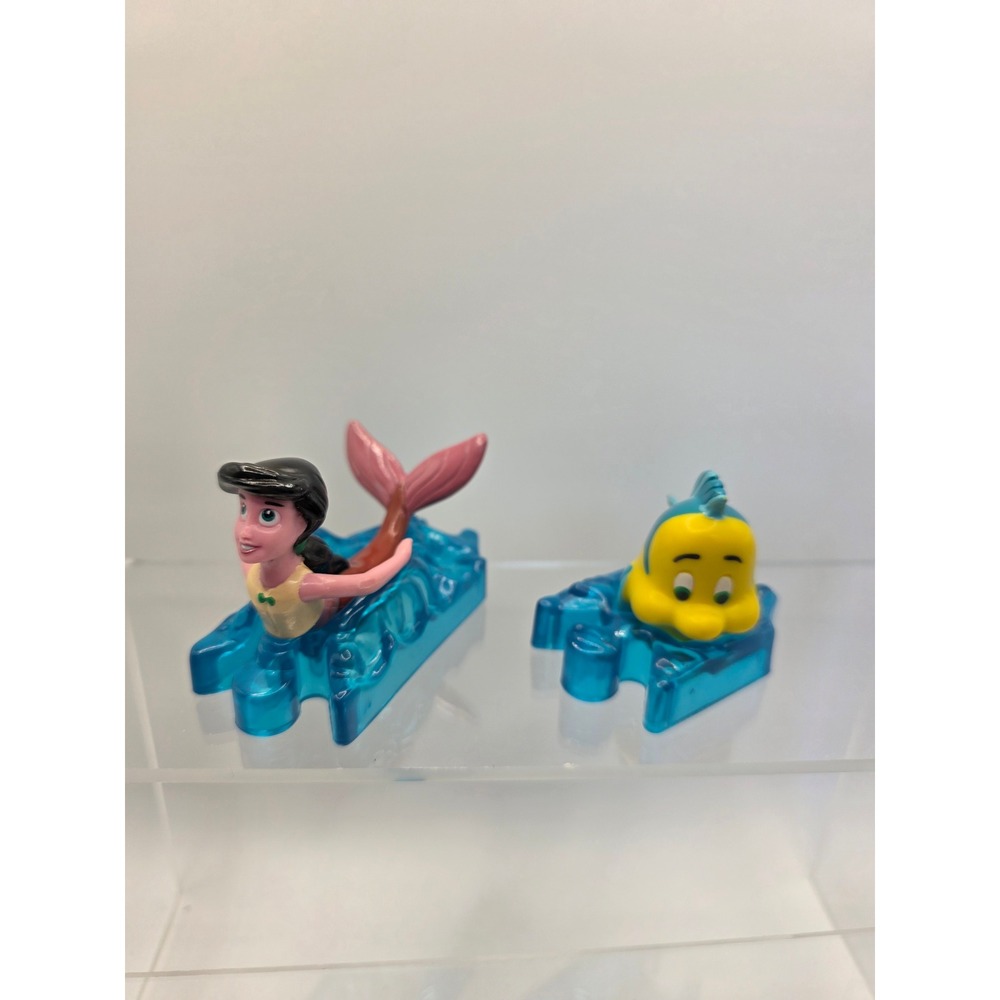 Disney The Little Mermaid II 2 Melody McDonald's Happy Meal Rare Figure Set of 2